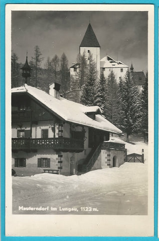 AK Mauterndorf im Lungau.