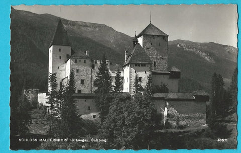 AK Schloss Mauterndorf im Lungau.