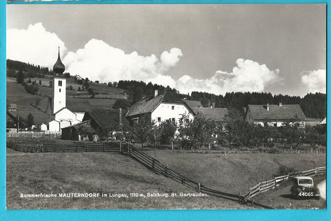 AK Mauterndorf. St. Gertrauden. (1955)