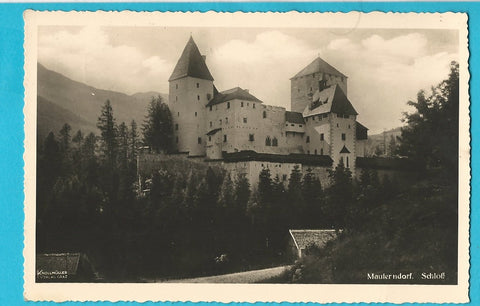 AK Mauterndorf. Schloß. (1936)