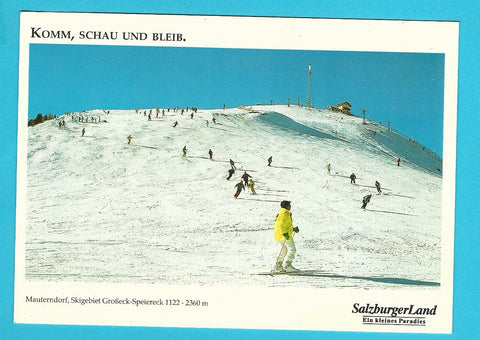 AK Mauterndorf. Skigebiet Großeck-Speiereck.