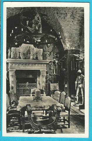 AK Waffensaal im Schloss Moosham. (1932)