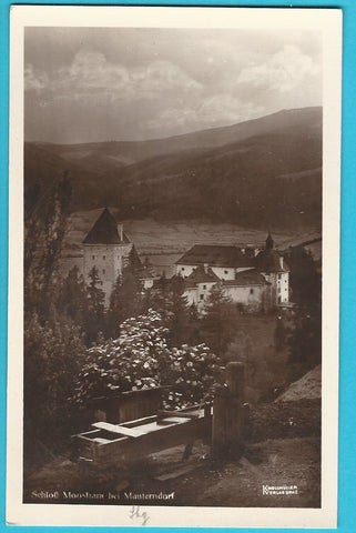 AK Schloß Moosham. (1933)
