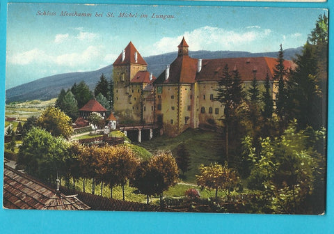 AK Schloss Moosham bei St. Michel im Lungau.