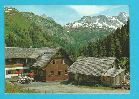 AK Berggasthaus Königalm im Riedingtal. Fam. Gfrerer. Zederhaus.