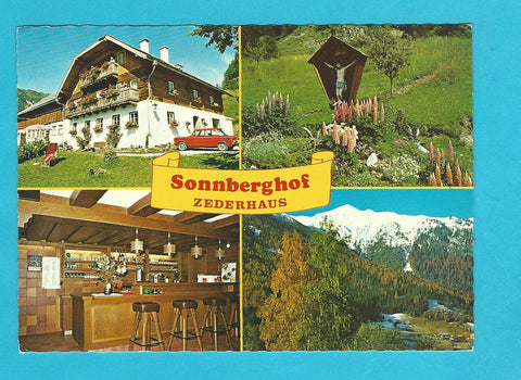 AK Zederhaus, Lamm 5. Sonnberghof. Franz und Rosa Mandl.
