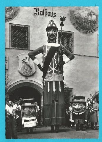 AK Tamsweg Samson mit Zwergen.