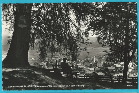 AK Tamsweg. Blick vom Leonhardiberg.