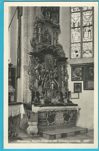AK Tamsweg. Gnadenaltar in der Leonhardskirche. (1929)