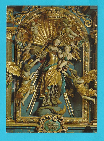 AK Wallfahrtskirche St. Leonhard b. Tamsweg. Marienaltar.