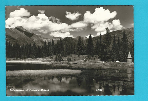 AK Schattensee mit Preber u. Roteck.