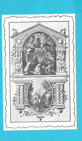Andachtsbildchen Andenken von St. Leonhard bei Tamsweg.