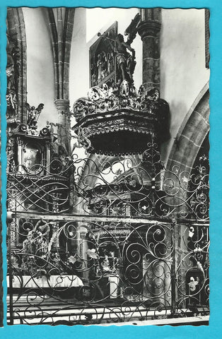 AK Tamsweg. St. Leonhardkirche. Gitter und Kanzel.