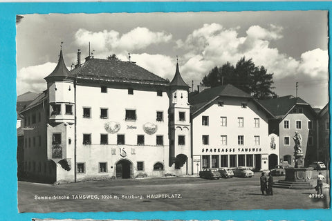 AK Tamsweg. Hauptplatz.(1958)