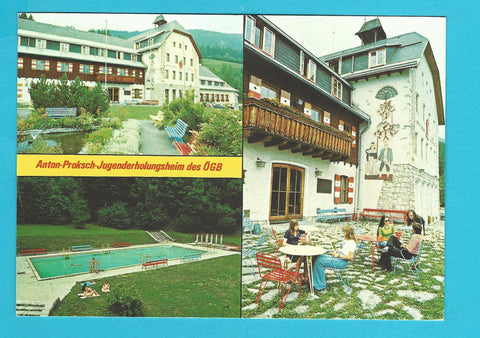 AK Moosham. Anton-Proksch-Jugenderholungsheim des ÖGB.