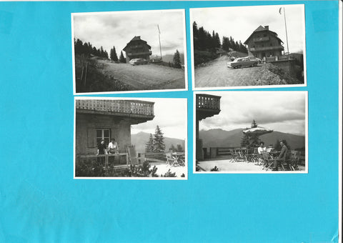 8 kleine Fotos Haus Almfried. Kareck am Katschberg. St. Michael im Lungau.
