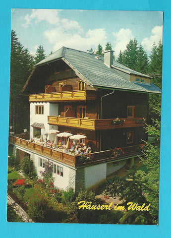 AK Mariapfarr. Gasthof Häuserl im Wald. Fam. Moser.