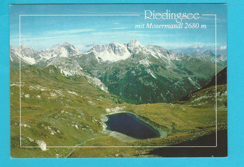 AK Riedingsee mit Mosermandl.