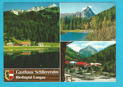 AK Gasthaus Schliereralm Riedingtal.