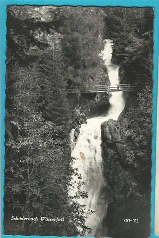 AK Schöderbach Wasserfall.