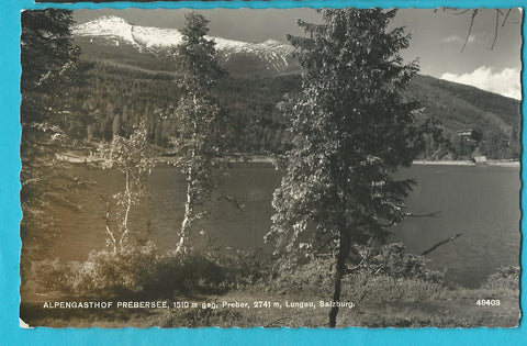 AK Alpengasthof Prebersee geg. Preber. (1959)