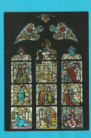 AK St. Leonhard Tamsweg. Apostelmühle. Glasfenster.