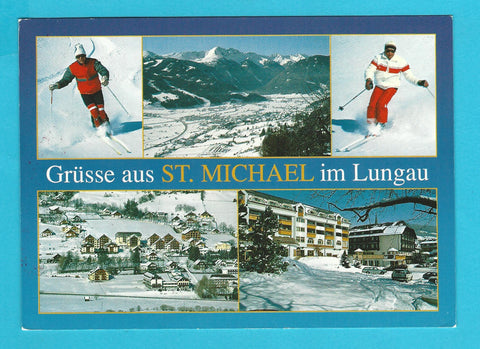 AK Grüsse aus St. Michael im Lungau.