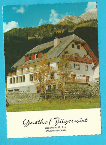 AK Zederhaus. Gasthof Jägerwirt.