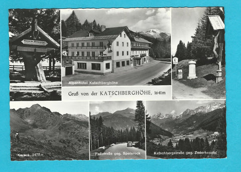 AK Gruß von der Katschberghöhe. (1968)