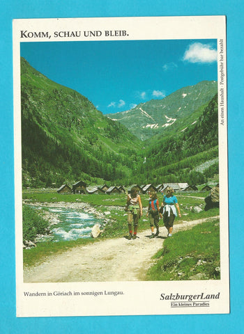 AK Wandern in Göriach.
