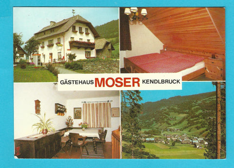 AK Kendlbruck 74. Frühstückspension Haus Moser.