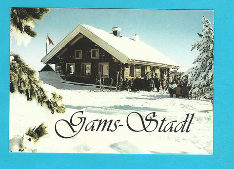 AK Gams-Stadl Faningberg. Familie Schitter. Mauterndorf.
