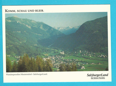 AK Wanderparadies Mauterndorf.