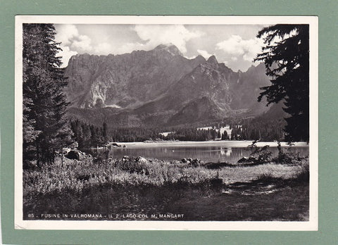 AK Fusine in Valromana – Il 2 Lago col M. Mangart.