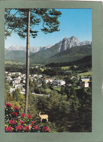 AK Tarvisio. Sullo sfondo il Gruppo del Mangart.
