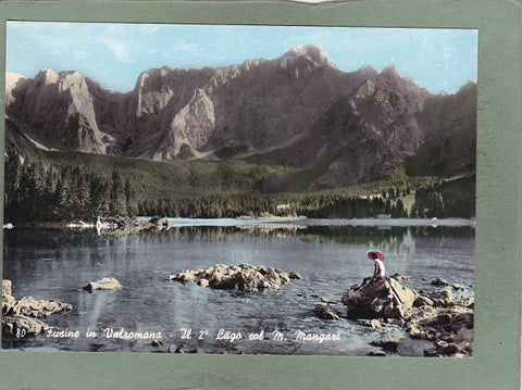 AK Fusine in Valromana – Il 2° Lago col M. Mangart.