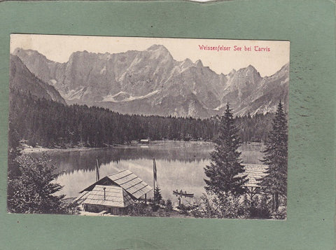 AK Weissenfelser See bei Tarvis. (1911)