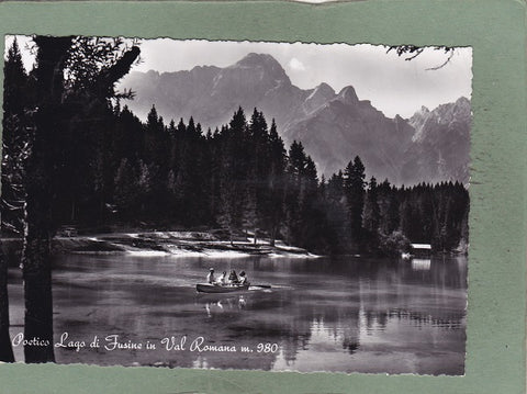 AK Poetico Lago di Fusine in Val Romana.