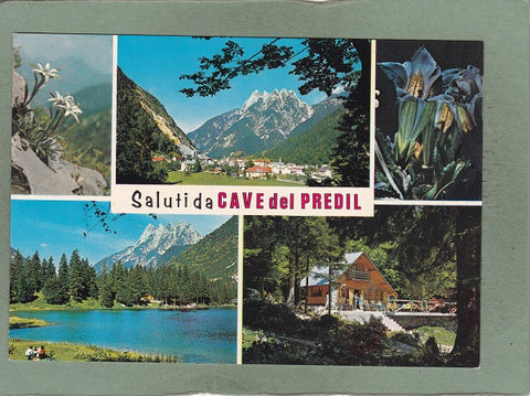 AK Saluti da Cave del Predil.