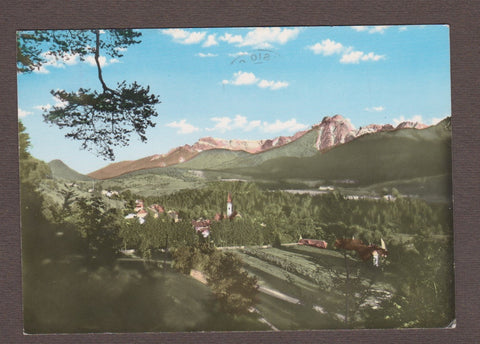 AK Tarvisio. Panorama con il M. Mangart.
