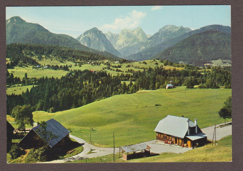 AK Tarvisio - S. Antonio La Baita - Sullo sfondo il M. Re e il Jof Fuart.
