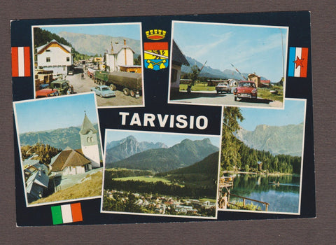 AK Tarvisio. Confine Italia-Austria.