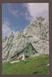 AK Alpi Giulie. Rifugio Guido Corsi con Ago e Campanile di Villaco.