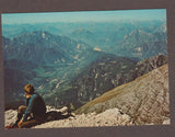 AK Alpi Giulie. Dalla Cima del Monte Canin, vista della Val Resia.