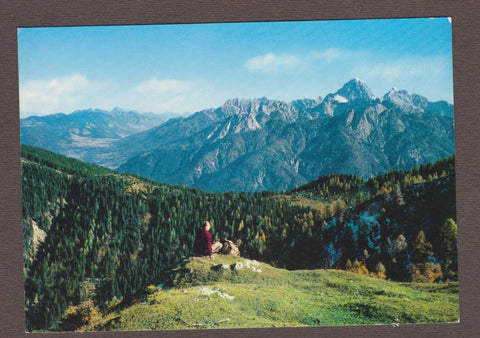 AK Gruppo del Mangart visto dal M. Lussari.