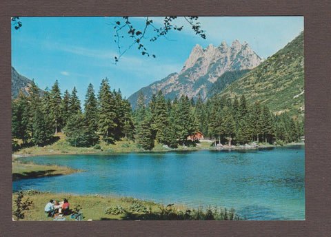 AK Cave del Predil. Lago di Raibl e Monte Cinque Punte.