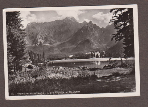 AK Fusine in Valromana – Il 2 Lago col M. Mangart.