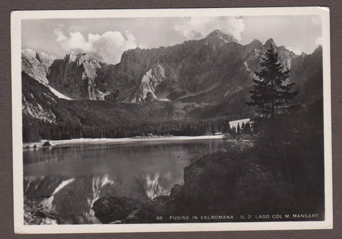 AK Fusine in Valromana – Il 2 Lago col M. Mangart.