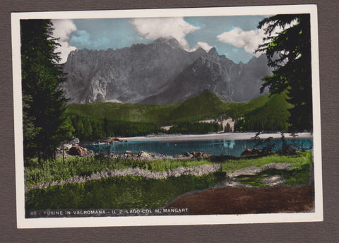AK Fusine in Valromana – Il 2 Lago col M. Mangart.