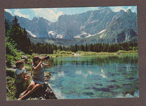 AK Tarvisio - Fusine. Parco Naturale Regionale. Lago Superiore e Gruppo Mangart.